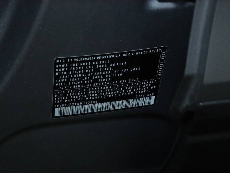 2022 Volkswagen Tiguan S 4Motion