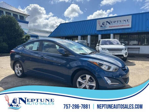 2016 Hyundai Elantra for sale at Neptune Auto Sales in Virginia Beach VA