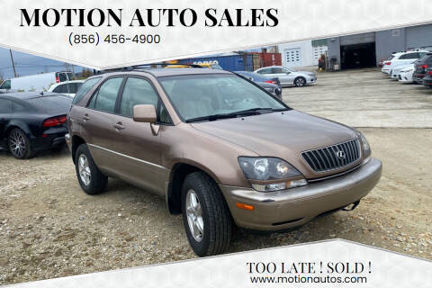 1999 Lexus RX 300 for sale at Motion Auto Sales in West Collingswood Heights NJ