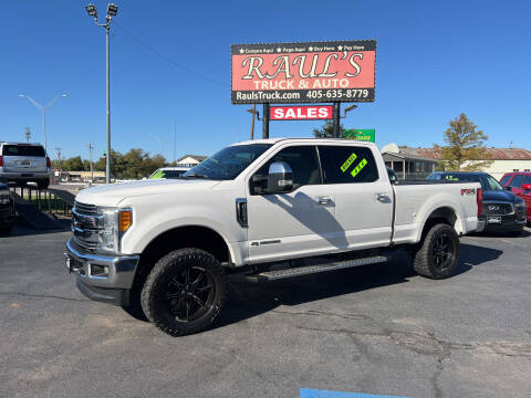 2017 Ford F-250 Super Duty for sale at RAUL'S TRUCK & AUTO SALES, INC in Oklahoma City OK