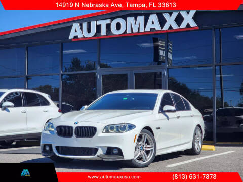 2015 BMW 5 Series for sale at Automaxx in Tampa FL