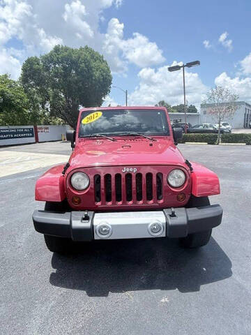 2012 Jeep Wrangler Sahara