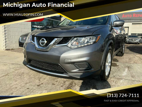 2015 Nissan Rogue for sale at Michigan Auto Financial in Dearborn MI