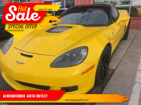 2013 Chevrolet Corvette for sale at ALBUQUERQUE AUTO OUTLET in Albuquerque NM