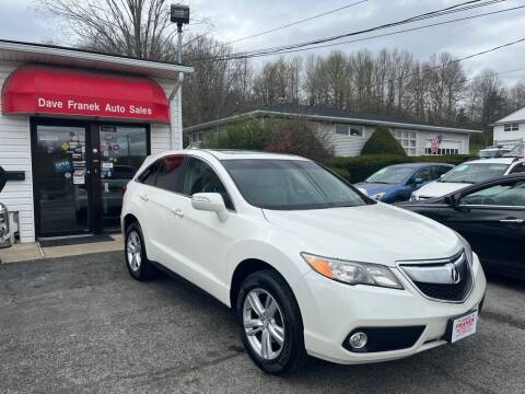 2015 Acura RDX for sale at Dave Franek Automotive in Wantage NJ