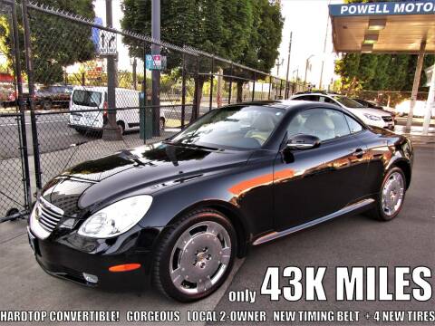 2002 Lexus SC 430 for sale at Powell Motors Inc in Portland OR