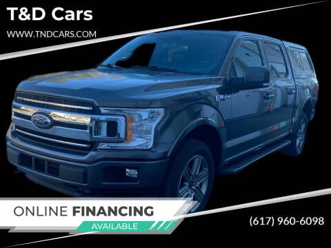 2018 Ford F-150 for sale at T&D Cars in Holbrook MA