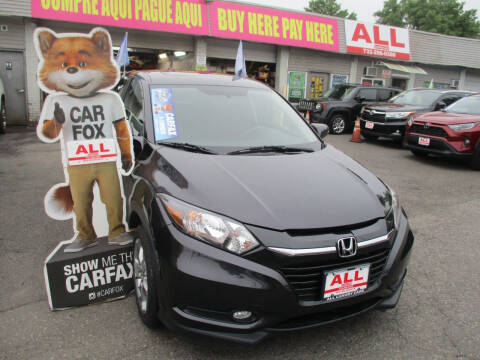 2017 Honda HR-V for sale at ALL Luxury Cars in New Brunswick NJ
