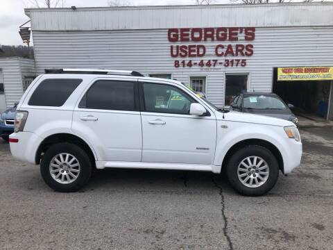 2008 Mercury Mariner for sale at George's Used Cars Inc in Orbisonia PA