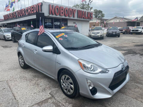 2015 Toyota Prius c for sale at Giant Auto Mart in Houston TX