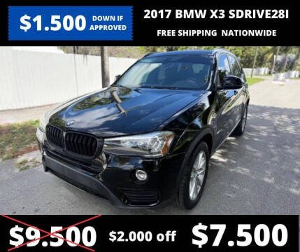 2017 BMW X3 sDrive28i