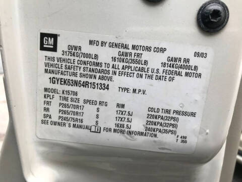 2004 Cadillac Escalade