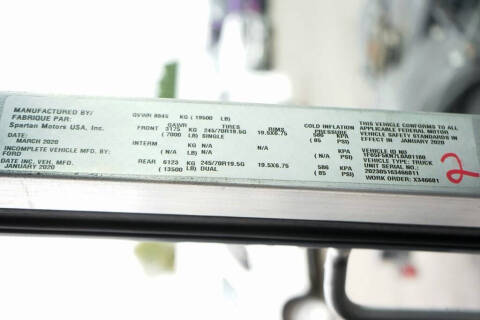 2020 Ford Stripped Chassis