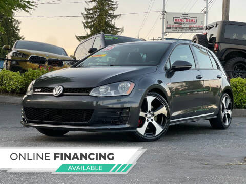 2015 Volkswagen Golf GTI for sale at Real Deal Cars in Everett WA