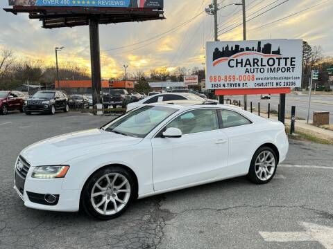 2012 Audi A5 for sale at Charlotte Auto Import in Charlotte NC