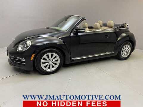 2018 Volkswagen Beetle Convertible for sale at J & M Automotive in Naugatuck CT
