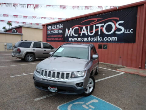 2016 Jeep Compass for sale at MC Autos LLC in Pharr TX