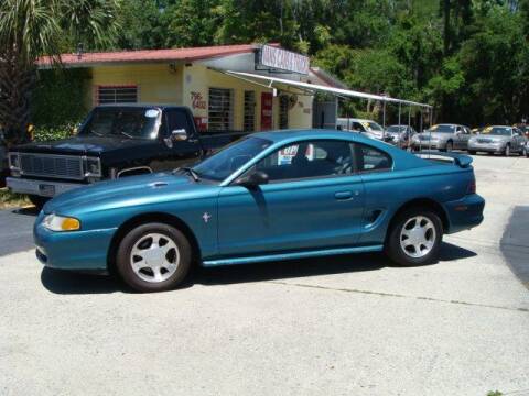 1995 Ford Mustang for sale at VANS CARS AND TRUCKS in Brooksville FL