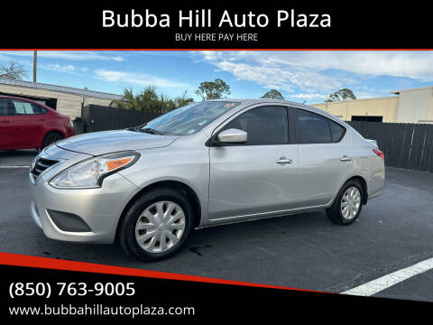 2017 Nissan Versa for sale at Bubba Hill Auto Plaza in Panama City FL