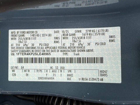 2025 Ford Ranger Lariat