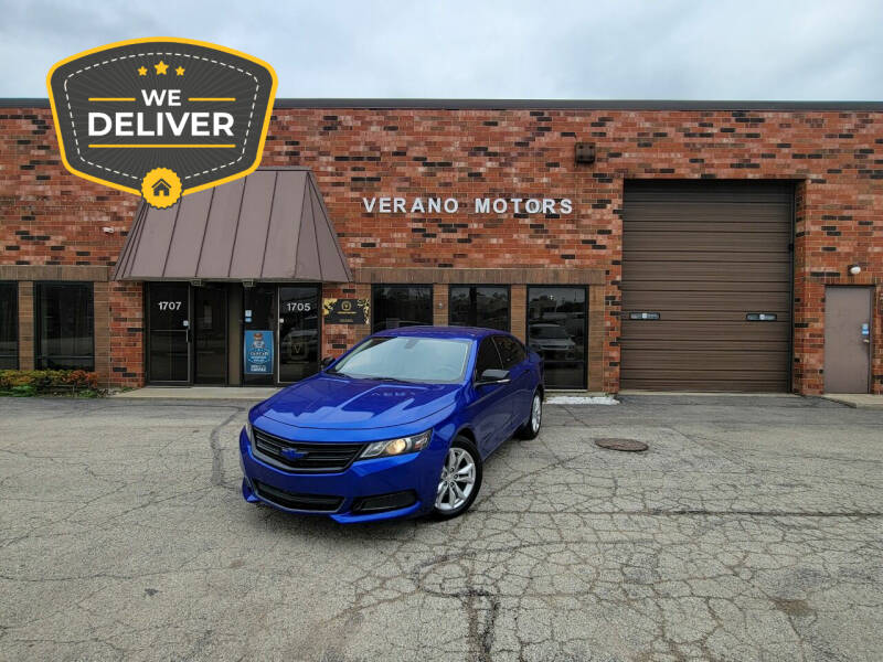 2017 Chevrolet Impala for sale at Verano Motors in Addison IL