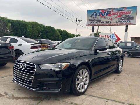 2016 Audi A6 for sale at ANF AUTO FINANCE in Houston TX