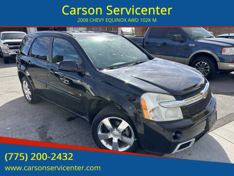 2008 Chevrolet Equinox for sale at Carson Servicenter in Carson City NV