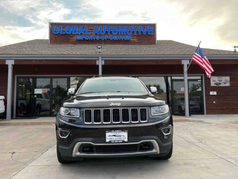 2014 Jeep Grand Cherokee for sale at Global Automotive Imports in Denver CO