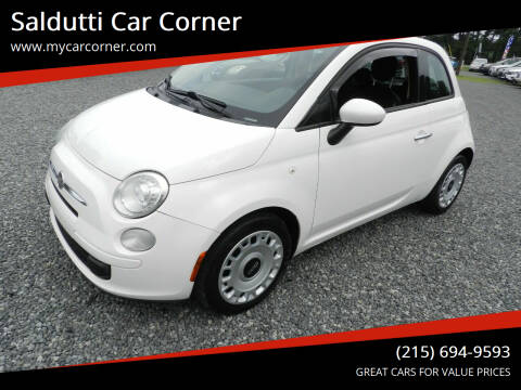 2015 FIAT 500 for sale at Saldutti Car Corner in Gilbertsville PA