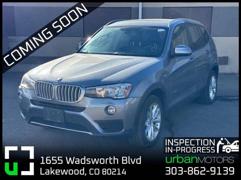 2015 BMW X3 xDrive28i