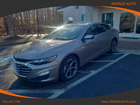 2023 Chevrolet Malibu for sale at World Auto in Fredericksburg VA