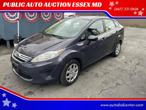 2012 Ford Fiesta for sale at PUBLIC AUTO AUCTION ESSEX MD in Essex MD