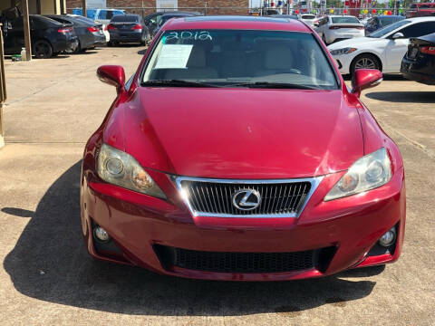 2012 Lexus IS 250 for sale at Mario Car Co in South Houston TX