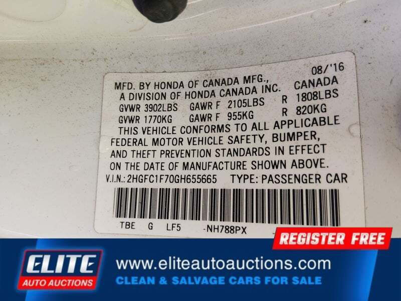 2016 Honda Civic EX-L