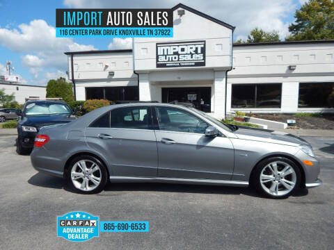 2012 Mercedes-Benz E-Class for sale at IMPORT AUTO SALES in Knoxville TN