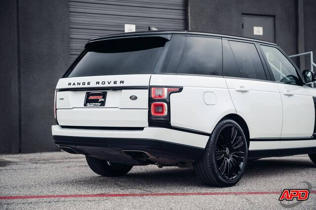 2018 Land Rover Range Rover HSE