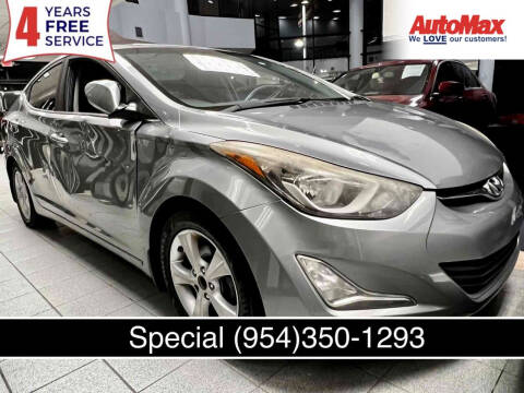 2016 Hyundai Elantra for sale at Auto Max in Hollywood FL