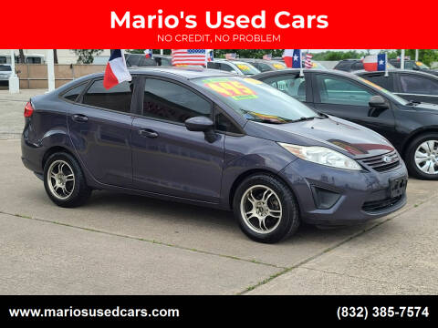 2013 Ford Fiesta for sale at Mario's Used Cars in Houston TX