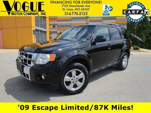 2009 Ford Escape for sale at Vogue Motor Company Inc in Saint Louis MO