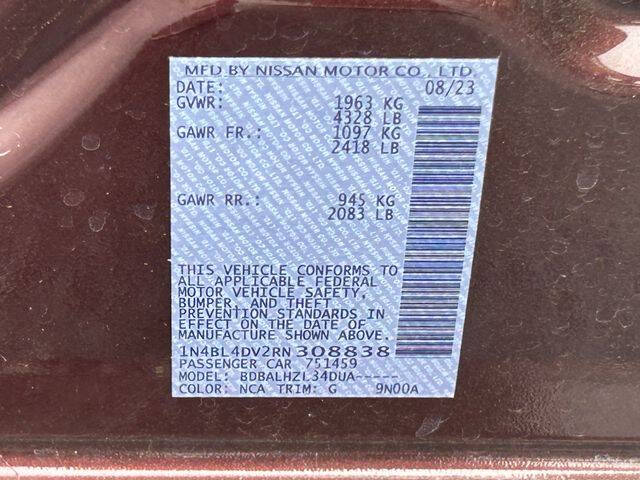 2024 Nissan Altima 2.5 SV