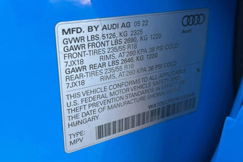 2022 Audi Q3 quattro S line Premium 45 TFSI