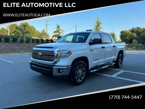 2016 Toyota Tundra for sale at ELITE AUTOMOTIVE LLC in Alpharetta GA