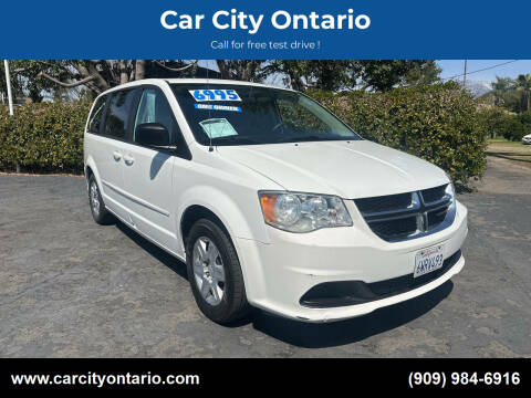 2012 Dodge Grand Caravan for sale at Car City Ontario in Ontario CA
