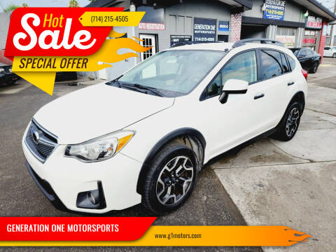 2016 Subaru Crosstrek for sale at GENERATION ONE MOTORSPORTS in La Habra CA