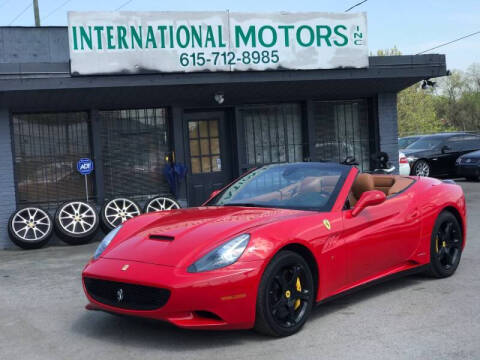 2010 Ferrari California for sale at International Motors Inc. in Nashville TN
