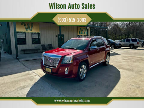 2014 GMC Terrain for sale at Wilson Auto Sales in Chandler TX