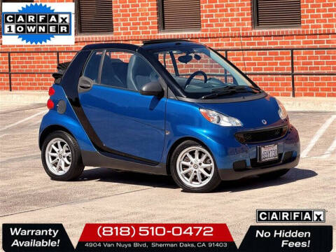 2008 Smart fortwo passion cabrio