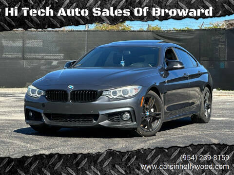 2016 BMW 4 Series for sale at Hi Tech Auto Sales Of Broward in Hollywood FL