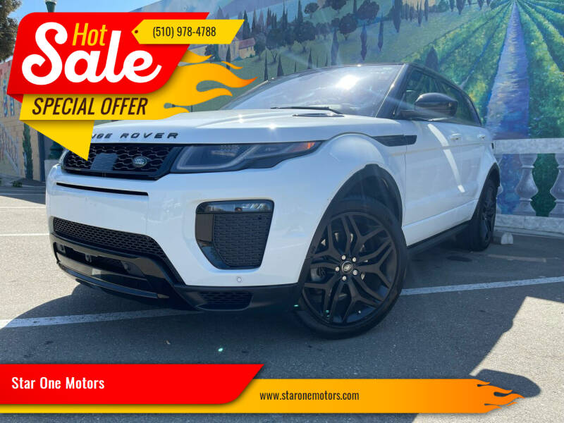 2016 Land Rover Range Rover Evoque for sale at Star One Motors in Hayward CA