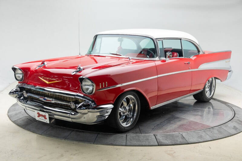 1957 Chevrolet Bel Air for sale at Duffy's Classic Cars in Cedar Rapids IA